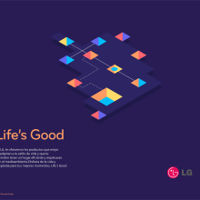 LG Billboard. Design editorial, Design gráfico e Ilustração vetorial projeto de Miguel Bucana - 19.02.2018