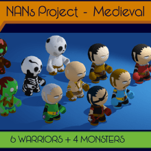 NAN Project. Design, 3D, Animation, and Game Design project by Angel Corral Ferrer - 02.20.2018
