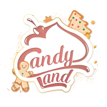 Social Media • CandyLand. Br, ing, Identit, and Graphic Design project by Maria Betzabeth Chávez Zambrano - 02.20.2018