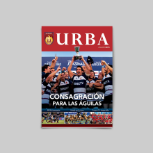 Unión Rugby Buenos Aires. Design editorial projeto de Pablo Marcone - 20.02.2018