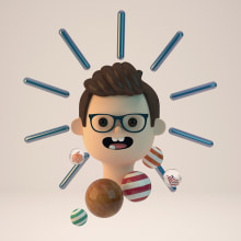 Personaje Baby. Un proyecto de 3D, Diseño de personajes y Animación de personajes de Arnold Escorcia - 24.02.2018