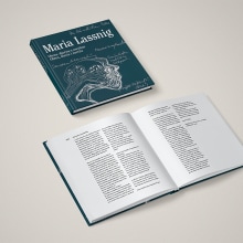 MARIA LASSNIG. Obras, diarios y escritos.  Ein Projekt aus dem Bereich Fotografie, Verlagsdesign und Grafikdesign von Edgar Tomás Pagan - 15.03.2015