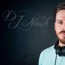 DJ Nack. Photograph, Br, ing, Identit, Graphic Design, Marketing, Web Design, and Social Media project by Jairo AG - 02.24.2018