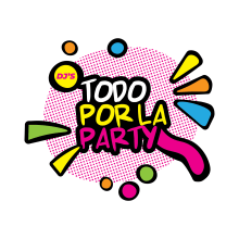 TODO POR LA PARTY (diseño de logotipo). Design gráfico projeto de Pati Gallego - 26.02.2018