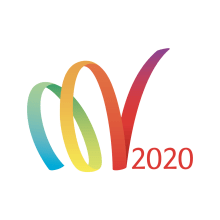 Voluntarios Madrid 2020: Logotipo y aplicaciones. Un proyecto de Br, ing e Identidad y Diseño gráfico de Ana Paniagua - 28.02.2012