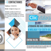 Revista ClicMálaga. Graphic Design project by info - 02.28.2018