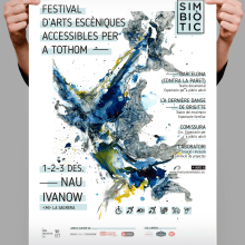 Simbiòtic Festival 2017. Design, Br, ing, Identit, and Fine Arts project by Miriam Pérez Boix - 02.28.2018