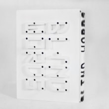 Blind words. Un projet de Direction artistique, Br, ing et identité, Conception éditoriale , et Packaging de Núria López - 26.11.2016