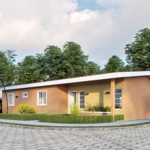 Milpa house-Nicaragua. Un proyecto de 3D y Arquitectura de carlos marenco - 03.03.2018