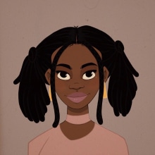 A Bronx girl. Ilustração tradicional, e Design de personagens projeto de Erik Acacio - 03.03.2018