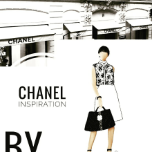 Inspiración Chanel. Traditional illustration project by Miranda Blur - 12.01.2017