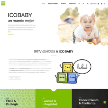 ICOBABY. Web Development project by Cristina Moreno - 02.05.2016