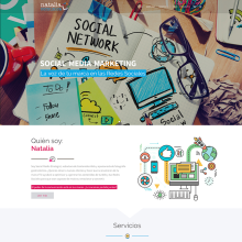 Natalia Comunica Ein Projekt aus dem Bereich Webentwicklung von Cristina Moreno - 15.06.2015