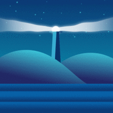Lighthouse. Motion Graphics, Animation, and Vector Illustration project by Nico Medina - 02.12.2018