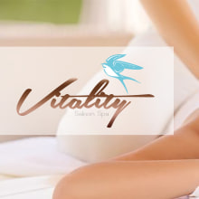 Logotipo- Vitality. Design projeto de Jacqueline Sánchez - 06.03.2016