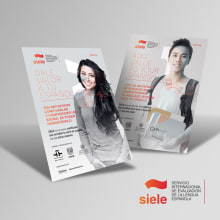 SIELE. Art Direction, Graphic Design, Interactive Design, and Web Design project by Celina Sabatini - 05.05.2016