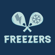 Logo e identidad - THE FREEZERS. Design, Br, ing, Identit, Graphic Design, T, pograph, and Vector Illustration project by Adriana Anaya - 03.08.2018