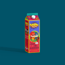 Packaging Milk Superheroes. Un proyecto de Diseño, Diseño gráfico y Packaging de Marrow Design - 08.03.2018