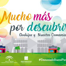 Comercio Andújar. Design, e Design gráfico projeto de Antonio Trujillo Díaz - 09.03.2018