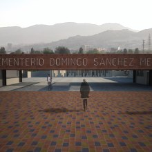 Infografía - Cementerio Domingo Sánchez Mesa. Arquitetura projeto de Ignacio Rusillo - 10.04.2017