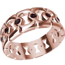 Ring with gems. Jewelr, and Design project by Santi Casanova González - 03.09.2018