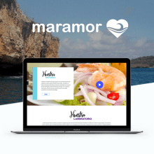 Maramor Web. UX / UI, Cooking, Graphic Design, Interactive Design, Web Design, Web Development, and Social Media project by Hernan Jacome - 12.10.2017