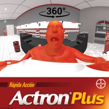 360 VR - Bayer Actron Plus RA/AR - Chile/Argentina. Un proyecto de Publicidad, Cine, vídeo, televisión y 3D de Pablo Emmanuel De Leo - 04.04.2017
