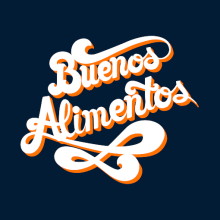Identidad Visual - Buenos Alimentos. Br, ing, Identit, and Packaging project by Guillermo Centurión - 09.20.2015