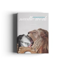Needle Work book (Stiched ilustration). Design editorial projeto de Carolina Amell - 12.12.2014