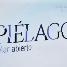 Diseño "Piélago, Mar abierto". Ilustração tradicional, Br, ing e Identidade, Design editorial, Design gráfico, e Tipografia projeto de Mani Sahuquillo - 12.03.2018