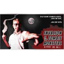 Invasion of the Zombie Monsters Poster. Un proyecto de Diseño, Cine, vídeo, televisión, Post-producción fotográfica		, Vídeo, Infografía y Retoque fotográfico de Entebras - 22.03.2018