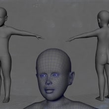 Modelos realistas. Un proyecto de 3D, Diseño de personajes, Escultura y Animación de personajes de David Luengo Torrejón - 26.03.2018