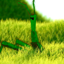 Green Bug. Un proyecto de 3D, Animación, Diseño de personajes, Cine y Vídeo de Fco Javier Morón Vázquez - 24.03.2018