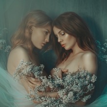 Dos almas. Un proyecto de Fotografía, Dirección de arte y Retoque fotográfico de Rebeca Saray - 29.03.2018