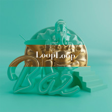 Loop the loop, mi nueva imagen en diseño 3d. Design, 3D, Art Direction, Br, ing, Identit, and Graphic Design project by Borja Alday - 03.31.2018