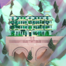 Today, The Grand Budapest Hotel. Design, 3D, and Art Direction project by Borja Alday - 03.31.2018