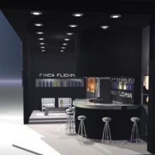 FINCA FLITCHMAN - EXPO STAND - RURAL DEL PRADO, BUENOS AIRES, ARGENTINA. Un proyecto de 3D, Arquitectura, Br e ing e Identidad de George Laviano - 01.04.2018
