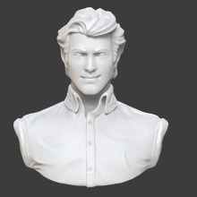Prince. Un proyecto de 3D, Diseño de personajes y Escultura de Bruno Oliveira - 02.04.2018