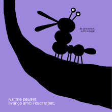Blat l'escarabat . Un proyecto de Diseño, Ilustración tradicional, Animación y Animación de personajes de Hernan en H - 03.04.2018