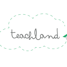 Logo teachland. Graphic Design project by Laura Iglesias Miguel - 08.12.2016