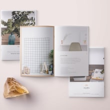 Allma Barcelona · Branding, Brochure & Web design. Un proyecto de Br, ing e Identidad y Diseño gráfico de Paola Pardini - 10.04.2018