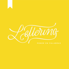 ✍ TALLER. "Lettering, poner en palabras".. Un proyecto de Tipografía y Lettering de Florencia Suárez - 12.04.2018