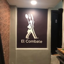 Imagen corporativa "El Combate". Design project by Sergio Rodríguez Rodríguez - 04.12.2018