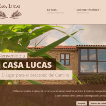 Casa Lucas. Web Design project by sandra uzal - 04.12.2018