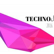 Logo Technoshop 2016. Design gráfico projeto de Naira Fernández - 16.04.2018