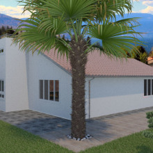 Casa Mediterránea. 3D, Arquitetura e Infografia projeto de Ángel-Augusto Edjang - 31.01.2018