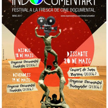 Collage para Festival de Documentales INDOCUMENTARI. Un proyecto de Collage de Helena Torrent - 18.05.2017