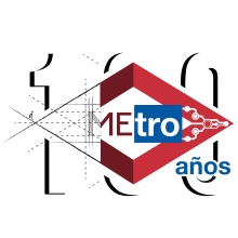 Mi propuesta para el Logo de Metro de Madrid del centenario. Un proyecto de Ilustración tradicional y Diseño gráfico de Rubén Huéscar Santos - 27.01.2018