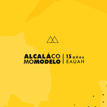Diseño del espacio expositivo, catálogo e imagen de Alcalá Como Modelo. Design editorial, Design gráfico, e Design de interiores projeto de Pablo Yagüe López - 19.04.2018
