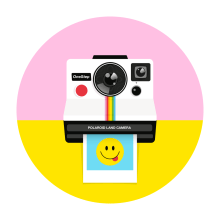 Polaroid Originals. Vector Illustration project by ely zanni - 04.21.2018